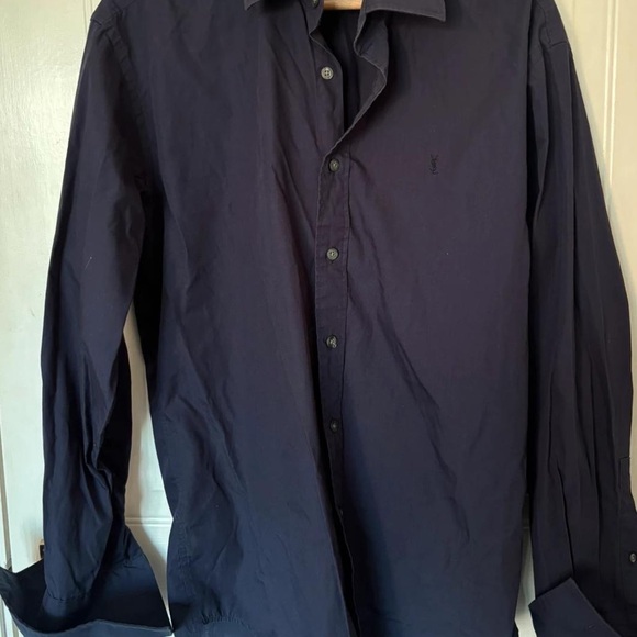 Tops - YSL men’s navy shirt